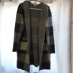 Monteau Checkered cardigan